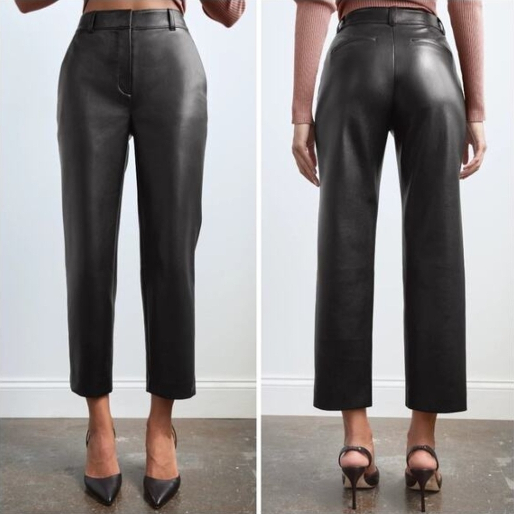 Babaton Black Cropped Women's Pants